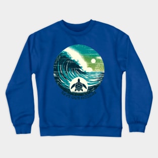 Save Our Oceans Sea Turtle Crewneck Sweatshirt